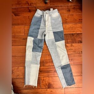 Hollister patchwork Denim Jeans
